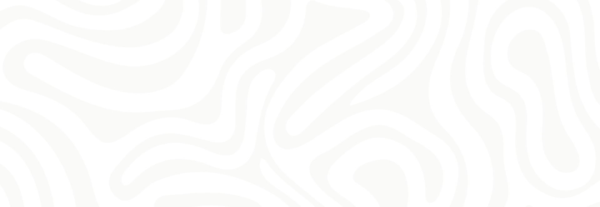 green wavy design
